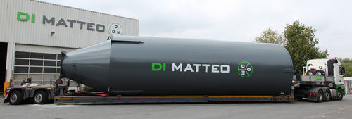 Бункер с коническим дном - ODM - Di Matteo Förderanlagen GmbH + Co. KG - для наполнения / для строительных работ / для зданий