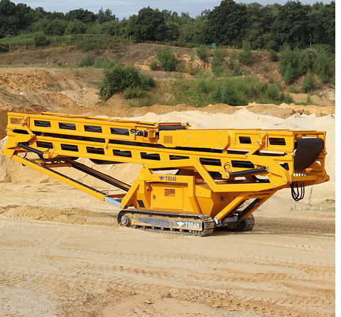 Ленточный конвейер - T8048 - Parker Plant Ltd - для разгрузочно-погрузочных работ / для загрузки / для разряда