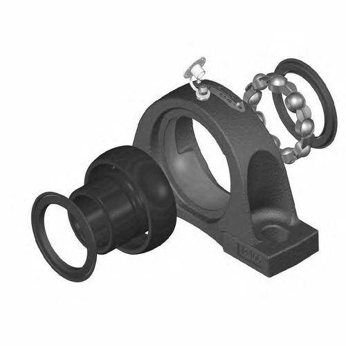 Радиальный блок подшипника - Sealmaster® - Cross & Morse - на шариковом подшипнике / из каучука / из чугуна
