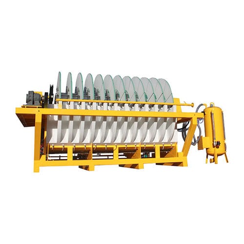Фильтр с диском - BY-15 - lianyungang boyun machinery.com - для сточных вод / вакуумный / из керамики