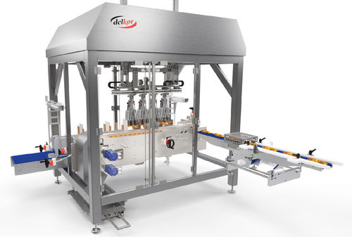 Машина для укладки в картонные коробки с загрузкой сверху - C series - Delkor Systems, Inc - высокая скорость / с сервоприводом