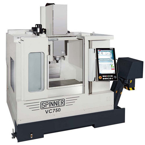 Обрабатывающий центр ЧПУ 3 оси - VC series - SPINNER Werkzeugmaschinenfabrik GmbH - вертикальный / BT 40 / HSK-63