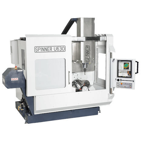 Обрабатывающий центр ЧПУ 5 осей - U5 series - SPINNER Werkzeugmaschinenfabrik GmbH - универсальный / с поворотным столом / BT 40
