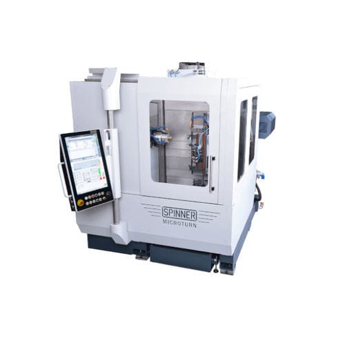 Токарно-фрезерный центр ЧПУ - MICROTURN L - SPINNER Werkzeugmaschinenfabrik GmbH - горизонтальный / 2 оси / высокой точности