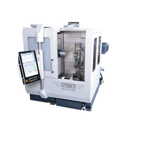 Токарно-фрезерный центр ЧПУ - MICROTURN LT - SPINNER Werkzeugmaschinenfabrik GmbH - горизонтальный / 3 оси / со стержнем
