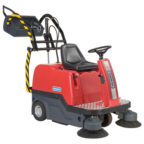 Автономная подметально-всасывающая машина - KS1100 B HD - Cleanfix Reinigungssysteme AG - на аккумуляторе / компактная