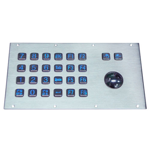 Встраиваемая клавиатура - KY-PC-V - Shenzhen KEYU Co., Ltd  - с механическими клавишами / 2 клавиши мыши / с клавишей Fn