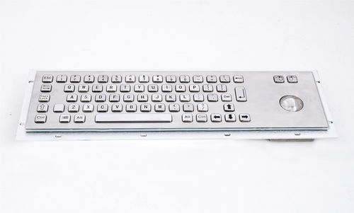 Клавиатура из нержавеющей стали - KY-PC-D - Shenzhen KEYU Co., Ltd  - встраиваемая / с механическими клавишами / 2 клавиши мыши