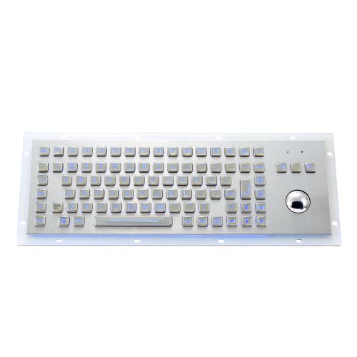 Клавиатура с подсветкой - KY-PC-F2-LED - Shenzhen KEYU Co., Ltd  - встраиваемая / с механическими клавишами / 2 клавиши мыши