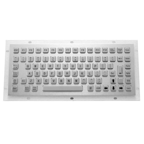 Клавиатура из нержавеющей стали - KY-PC-F1 - Shenzhen KEYU Co., Ltd  - встраиваемая / с механическими клавишами / промышленная