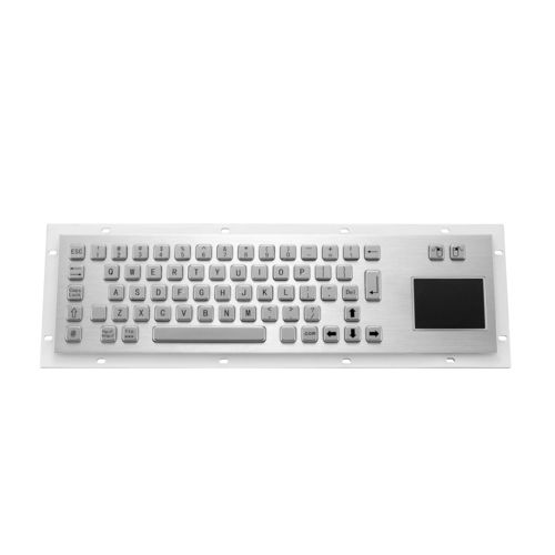 Клавиатура из нержавеющей стали - KY-PC-DT - Shenzhen KEYU Co., Ltd  - встраиваемая / с механическими клавишами / 2 клавиши мыши