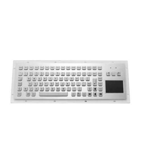 Клавиатура с сенсорной панелью - KY-PC-F2T - Shenzhen KEYU Co., Ltd  - встраиваемая / с механическими клавишами / 2 клавиши мыши