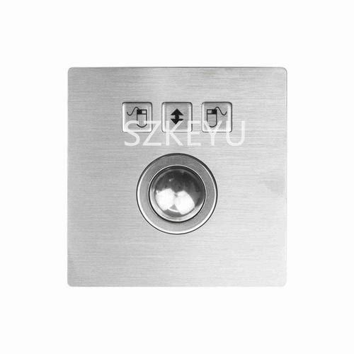 Оптический трекбол - KY-TB-25-3 - Shenzhen KEYU Co., Ltd  - встраиваемый / 1 inch (25 mm) / из нержавеющей стали