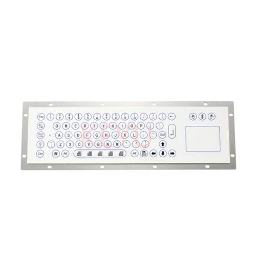 Медицинская клавиатура - KY-UT385 - Shenzhen KEYU Co., Ltd  - встраиваемая / с механическими клавишами / 3 клавиши мыши