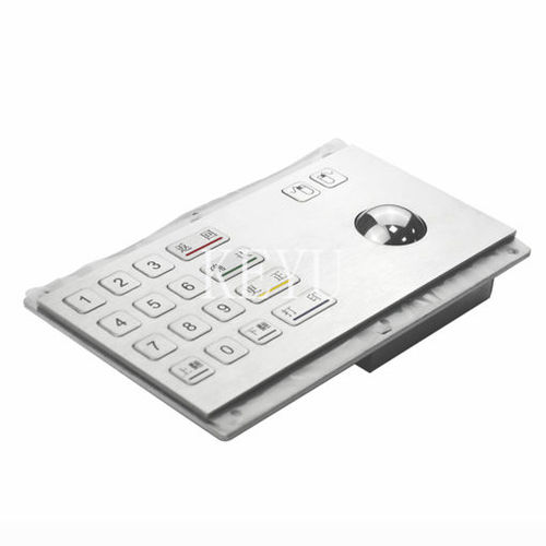 Цифровая клавиатура с трекболом - KY-PC-VE - Shenzhen KEYU Co., Ltd  - 16 клавиш / 2 клавиши мыши / встраиваемая