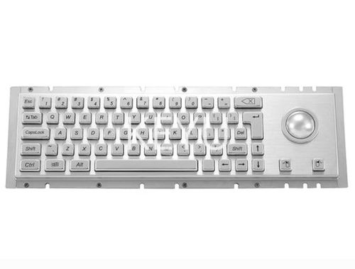 Клавиатура с механическими клавишами - KY-PC-H - Shenzhen KEYU Co., Ltd  - встраиваемая / 2 клавиши мыши / с трекболом