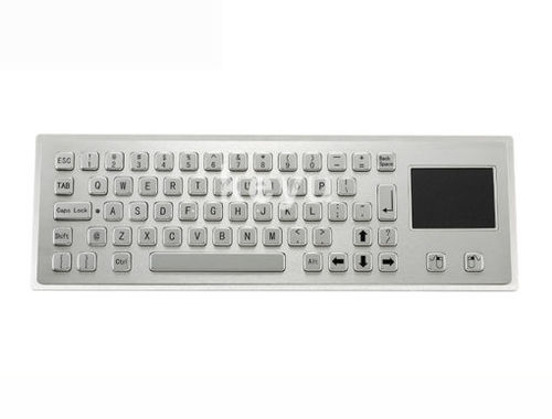 Клавиатура из нержавеющей стали - KY-PC-LT - Shenzhen KEYU Co., Ltd  - встраиваемая / с механическими клавишами / 2 клавиши мыши
