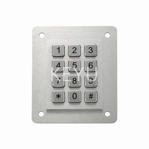 Цифровая клавиатура для наружного применения - KY-MJ02A - Shenzhen KEYU Co., Ltd  - 12 клавиш / встраиваемая / RS-232