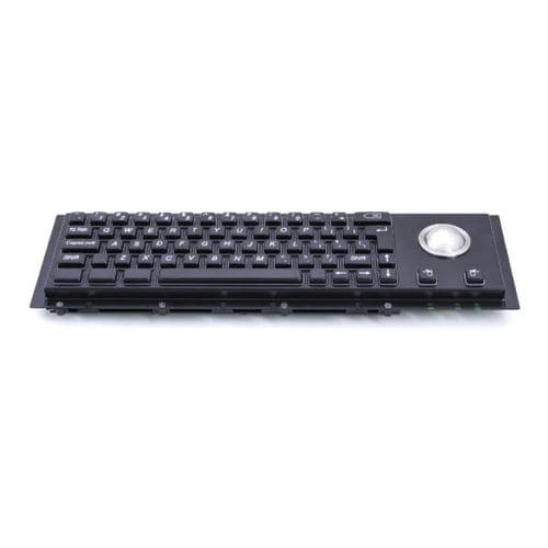 Встраиваемая клавиатура - KY-PC-H-BL - Shenzhen KEYU Co., Ltd  - с механическими клавишами / 2 клавиши мыши / с трекболом
