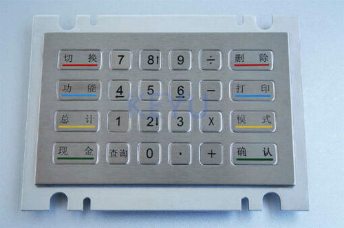 Клавиатура на заказ - KY2161 - Shenzhen KEYU Co., Ltd  - встраиваемая / с механическими клавишами / USB