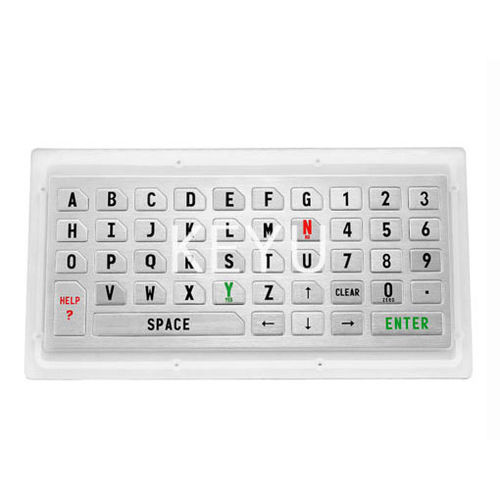 Промышленная клавиатура - KY-PC-K - Shenzhen KEYU Co., Ltd  - встраиваемая / с механическими клавишами / для информационного киоска самообслуживания