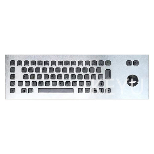 Встраиваемая клавиатура - KY-PC-I -BR - Shenzhen KEYU Co., Ltd  - с механическими клавишами / 2 клавиши мыши / 66 клавиш