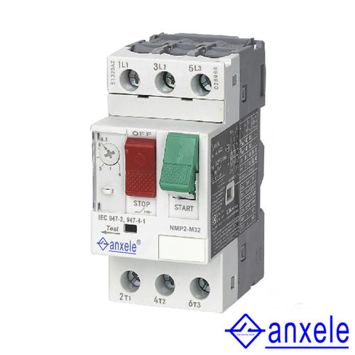 Выключатель с пружинным приводом - NMP2-M32 - SHANGHAI ANSON ELECTRIC TECHNOLOGY CO.,LTD - с защитой от короткого замыкания / для сверхнагрузки / трехфазовый