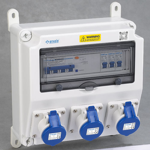 Оборудованный распределительный шкаф - AESM-231 - SHANGHAI ANSON ELECTRIC TECHNOLOGY CO.,LTD - настенный / из пластика / IP67