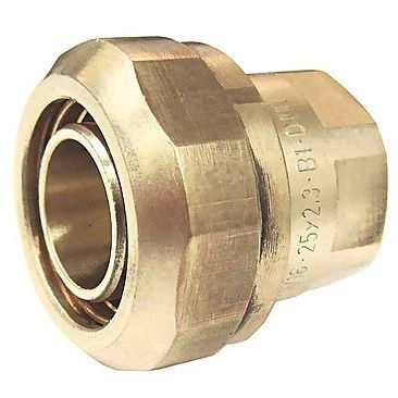 Гидравлический фитинг - 66111 - BEULCO GmbH & Co. KG - винтовой / из латуни / 3-элементный