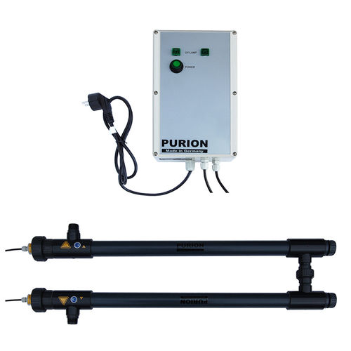 Установка для дезинфекции ультрафиолетом - PURION&reg; 2500 DUAL 36 W PVC-U - PURION GmbH - для воды