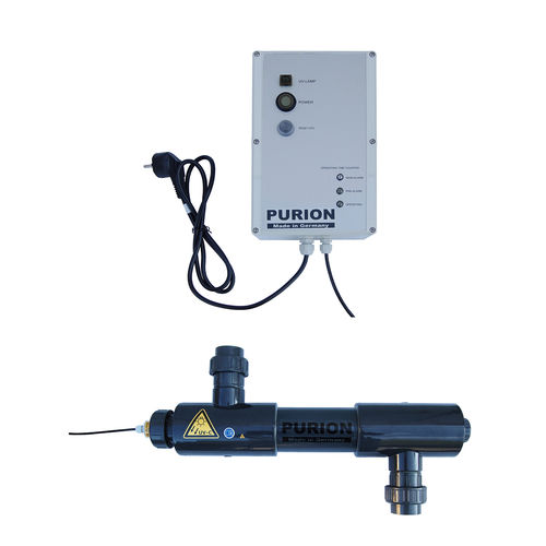 Установка для дезинфекции с одной лампой - PURION&reg; 2001 PVC-U - PURION GmbH - ультрафиолетом / для бассейна / для воды