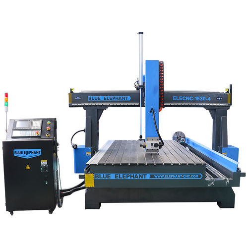 Станок для обрезки профилей ЧПУ - ELECNC1530-4A - Jinan Blue Elephant CNC Machinery Co.,Ltd - 4 оси / со стержнем / для дерева