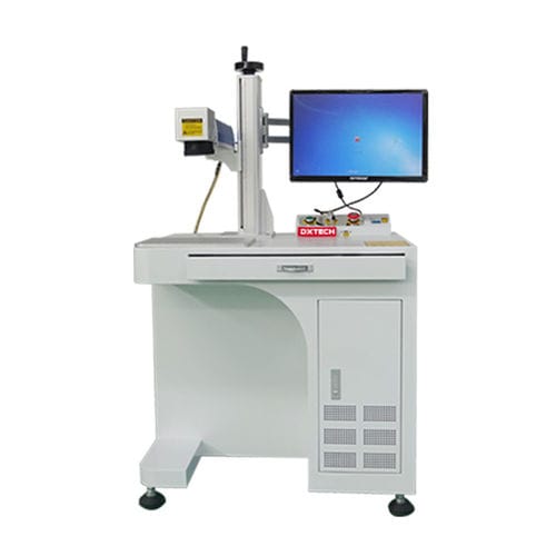 Маркировочная машина волоконный лазер - ELECNC-200F - Jinan Blue Elephant CNC Machinery Co.,Ltd - для металла / для пластмассы / бумаги