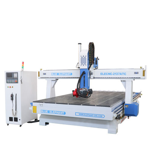 Станок для обрезки профилей ЧПУ - ELECNC-2137ATC - Jinan Blue Elephant CNC Machinery Co.,Ltd - 4 оси / с одним шпинделем / на дровах