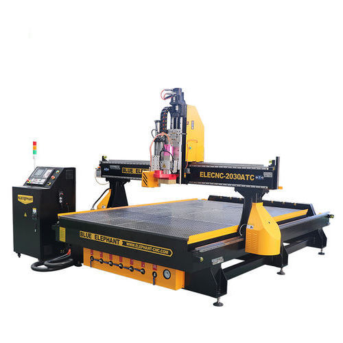 Станок для обрезки профилей ЧПУ - ELECNC-2030ATC - Jinan Blue Elephant CNC Machinery Co.,Ltd - 3 оси / с одним шпинделем / для дерева
