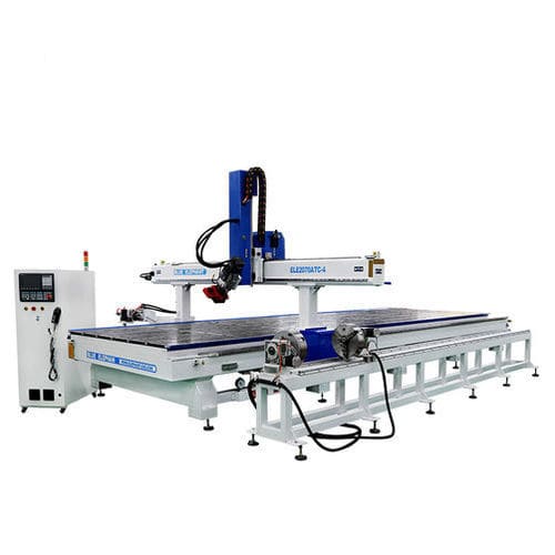 Станок для обрезки профилей ЧПУ - ELECNC-2070ATC-4 - Jinan Blue Elephant CNC Machinery Co.,Ltd - 4 оси / с одним шпинделем / на дровах