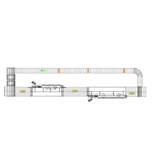 Автоматический кромкооблицовочный станок - Jinan Blue Elephant CNC Machinery Co.,Ltd - для нанесения клея
