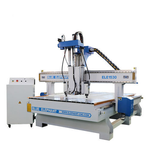 Станок для обрезки профилей ЧПУ - ELECNC1530-3S - Jinan Blue Elephant CNC Machinery Co.,Ltd - 3 оси / с несколькими головками / на дровах
