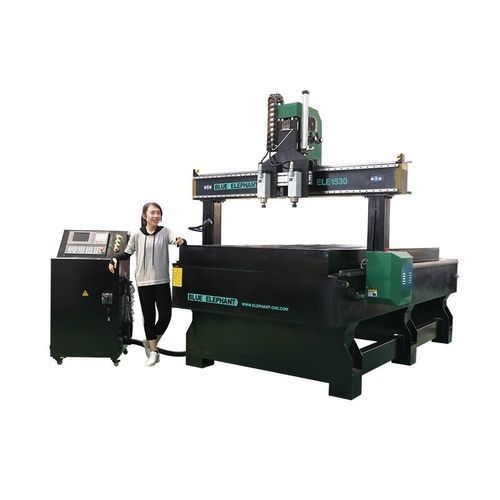 Станок для обрезки профилей ЧПУ - ELECNC-1530-2S - Jinan Blue Elephant CNC Machinery Co.,Ltd - 3 оси / с несколькими головками / для дерева