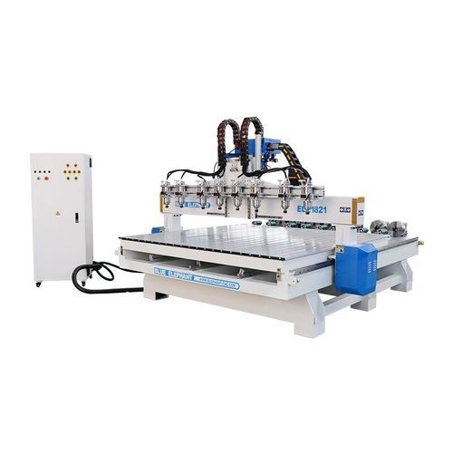 Станок для обрезки профилей ЧПУ - ELECNC-1821 - Jinan Blue Elephant CNC Machinery Co.,Ltd - 3 оси / с несколькими шпинделями / для дерева