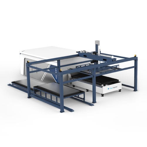 Станок для резки волоконный лазер - ELECNC-1530AS - Jinan Blue Elephant CNC Machinery Co.,Ltd - для металла / для листа / ЧПУ