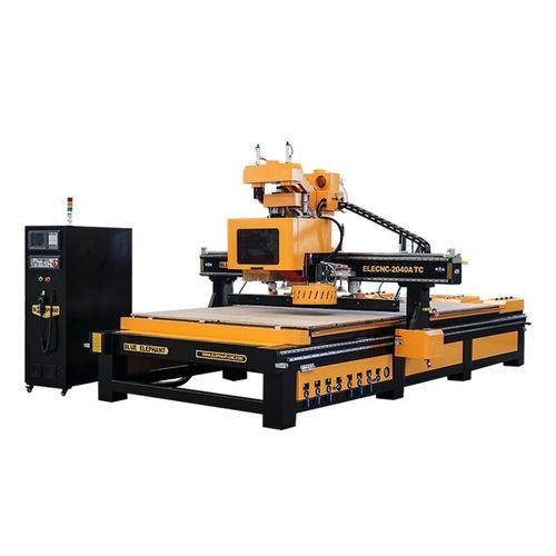 Гравировальная машина со стержнем - ELECNC-2040ATC - Jinan Blue Elephant CNC Machinery Co.,Ltd - для дерева / промышленная / ЧПУ
