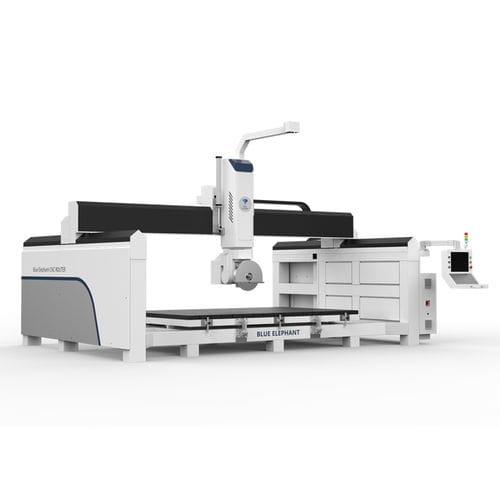 Мостовой распиловочный станок для камня - ES5 - Jinan Blue Elephant CNC Machinery Co.,Ltd - 5 осей / ЧПУ / для мрамора