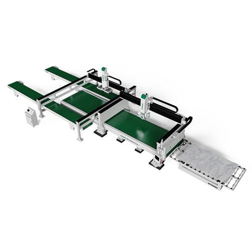 Мостовой распиловочный станок ЧПУ - QX3400-5X-SP - Jinan Blue Elephant CNC Machinery Co.,Ltd - 5 осей / для камня / для мрамора