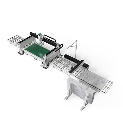 Мостовой распиловочный станок ЧПУ - QX3400-5X-LP - Jinan Blue Elephant CNC Machinery Co.,Ltd - 5 осей / для камня / для мрамора