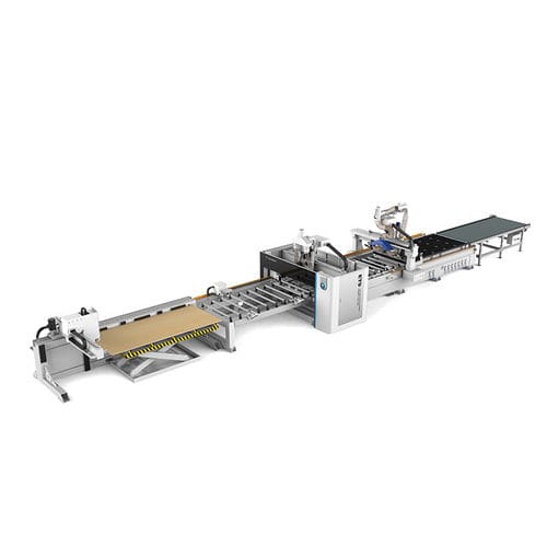 Обрабатывающая линия ЧПУ - ET-9 - Jinan Blue Elephant CNC Machinery Co.,Ltd - для мебели из дерева / сверление / пробивка отверстий