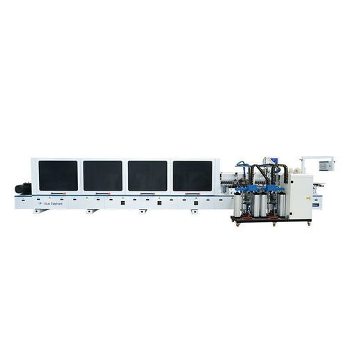 Автоматический кромкооблицовочный станок - E-80 - Jinan Blue Elephant CNC Machinery Co.,Ltd - для панелей / для дерева / для самоклеющихся лент