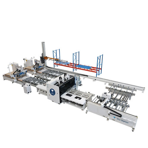 Обрабатывающая линия ЧПУ - ET7.2 - Jinan Blue Elephant CNC Machinery Co.,Ltd - для мебели из дерева / сверление / для резки