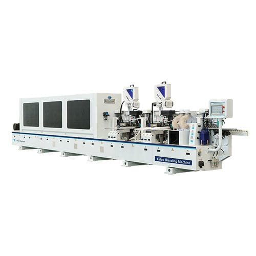 Полностью автоматический кромкооблицовочный станок - E-70JDSR - Jinan Blue Elephant CNC Machinery Co.,Ltd - для дерева / для панелей / для нанесения клея