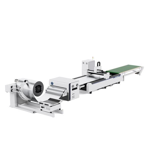 Станок для резки с питанием от катушки - ELECNC-1530FC - Jinan Blue Elephant CNC Machinery Co.,Ltd - волоконный лазер / для металла / для листа